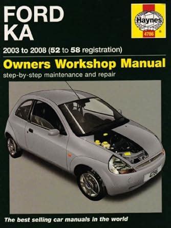 Ford Ka Service And Repair Manual Free Download