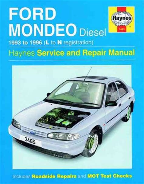 Ford Mondeo 1996 Repair Service Manual