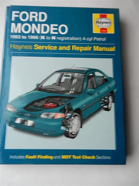 Ford Mondeo Service Repair Manual 1992 1996 Download