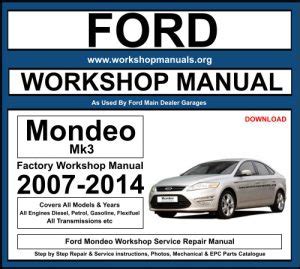 Ford Mondeo Tdci Workshop Manual Torrent