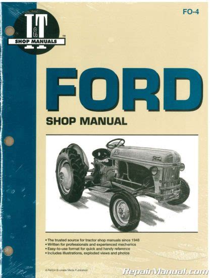 Ford New Holland 9n 2n 8n Tractor Workshop Service Repair Manual 1939 1952