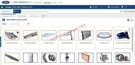 Ford Online Catalog