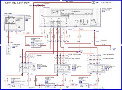 Ford Power Window Wiring Diagram