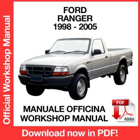 Ford Ranger Complete Workshop Service Repair Manual 1998 1999 2000