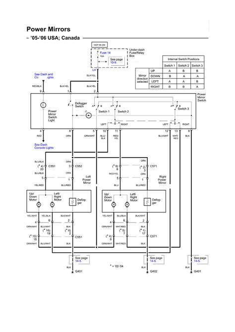 Ford Ranger Power Mirror Wiring Diagram