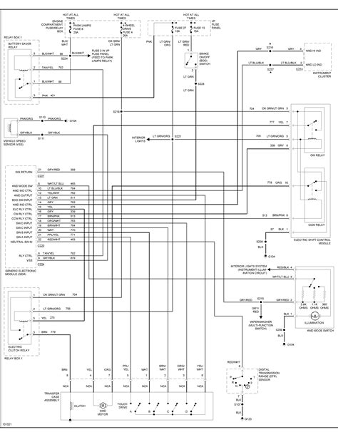 Ford Ranger Transfer Case Wiring Diagram