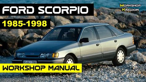 Ford Scorpio 1985 1994 Workshop Service Manual Pdf