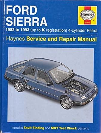 Ford Sierra Service Repair Workshop Manual