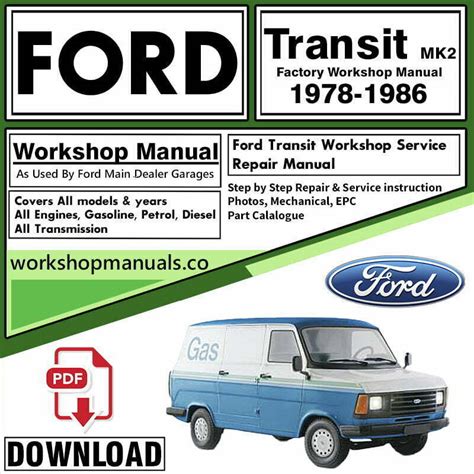 Ford Transit 1978 1986 Factory Service Repair Manual