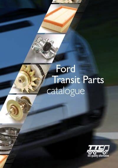 Ford Transit Custom Parts Catalogue