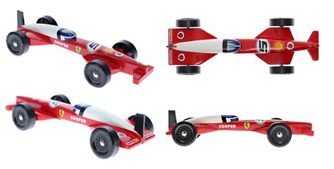 Formula 1 Pinewood Derby Car Template