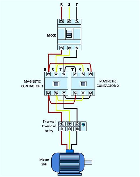 Forward And Reverse Conttrol Wiring Diagram