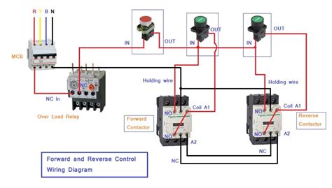 Forward Reverse Contactor Wiring Diagram