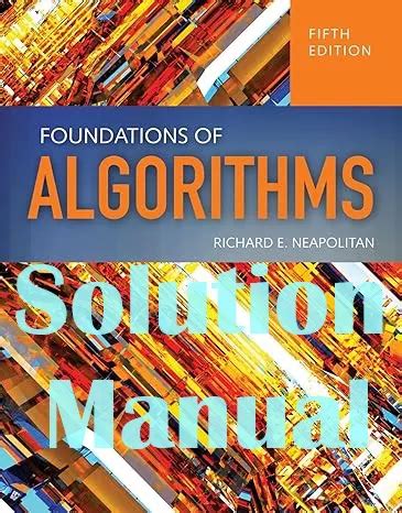 Foundations Of Algorithms 5th Edition Solution Manual