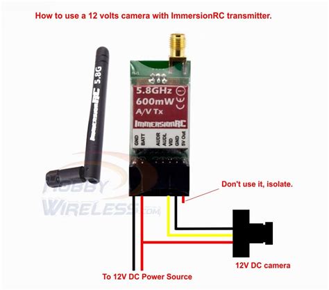 Fpv Wiring Diagram For 600mw 5 8 Transmitter