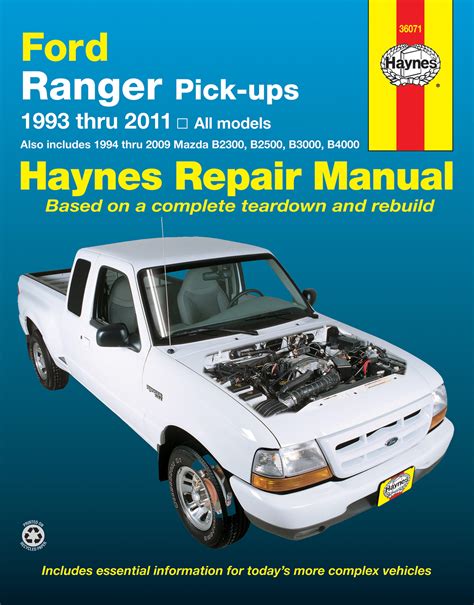 Free 1991 Ford Ranger Haynes Manual