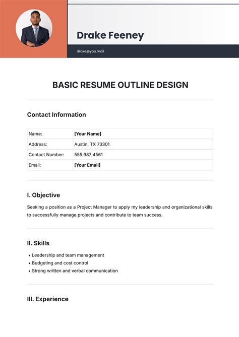 Free And Easy Resume Templates