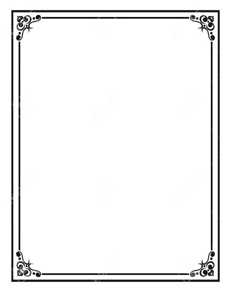 Free Borders For Word Documents Templates