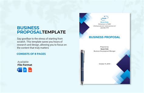 Free Business Proposal Template Word Doc