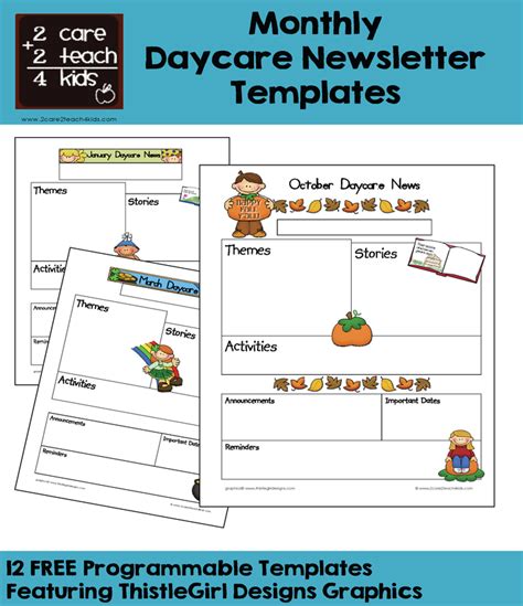 Free Childcare Newsletter Templates