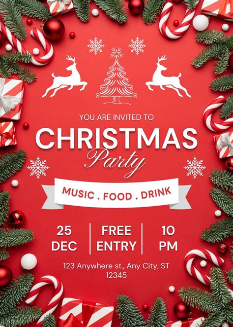 Free Christmas Flyer Templates
