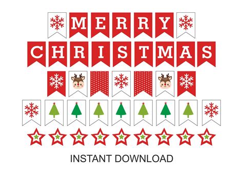 Free Christmas Printable Banner