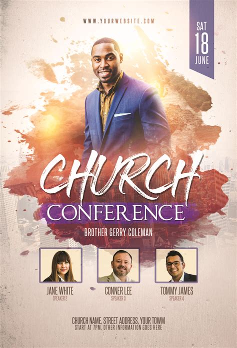 Free Church Flyer Templates Download
