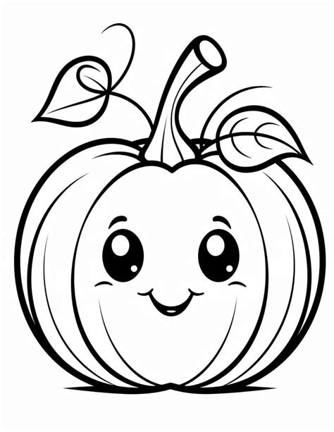 Free Coloring Pages Pumpkins Printable