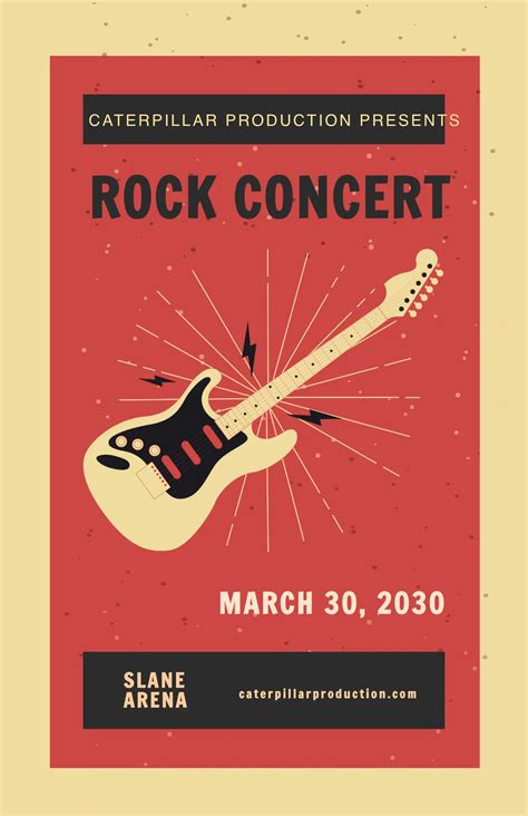 Free Concert Poster Template