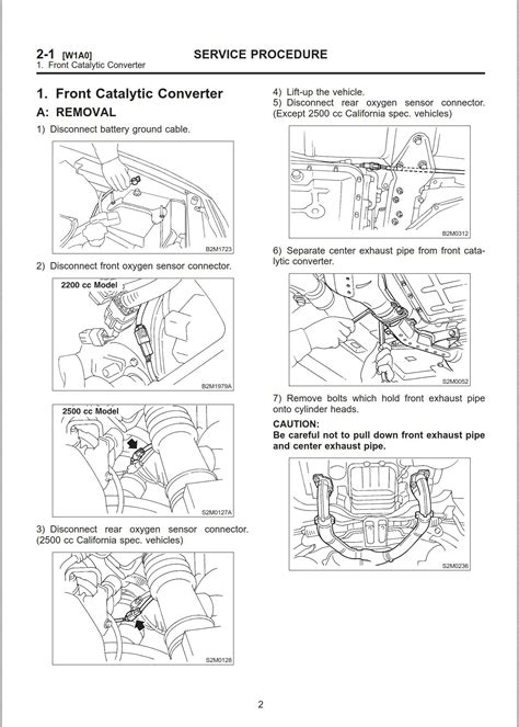 Free Download 1999 Subaru Legacy B4 Service Manual