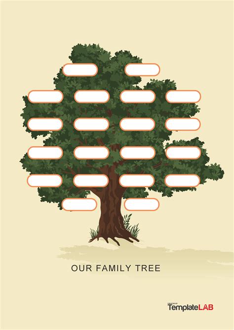 Free Download Family Tree Template Word