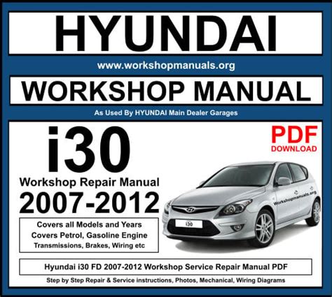 Free Download Hyundai I30 Service Manual