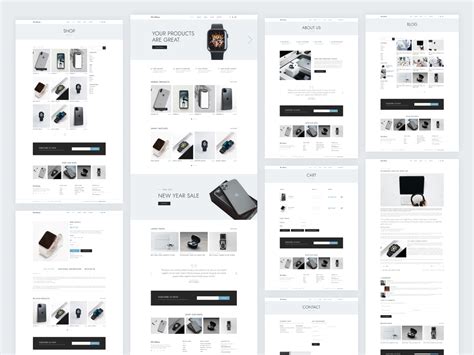 Free Ecommerce Website Template