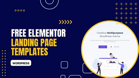 Free Elementor Landing Page Templates
