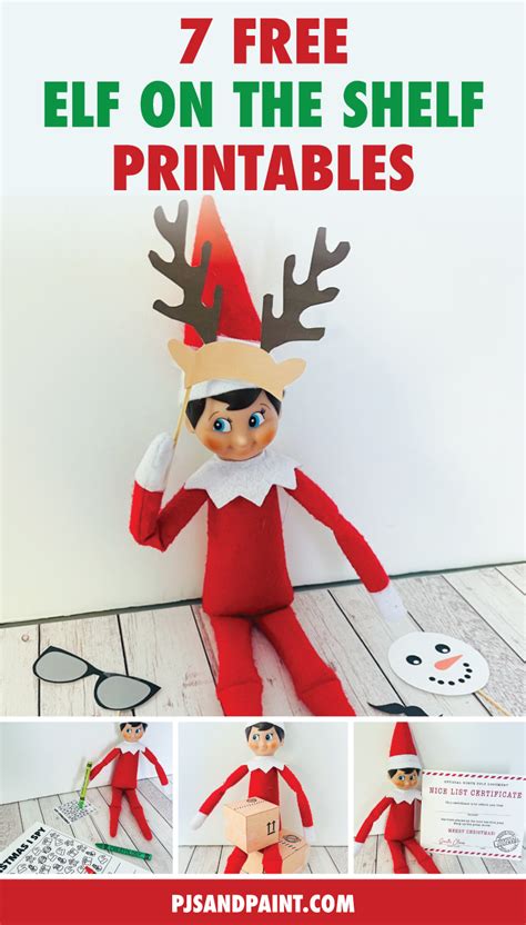 Free Elf On The Shelf Printables