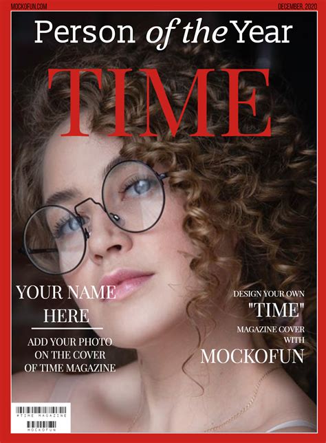 Free Fake Magazine Cover Template