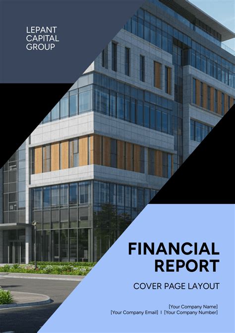 Free Financial Report Template