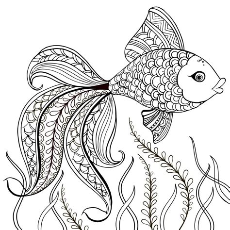 Free Fish Coloring Pages Printable