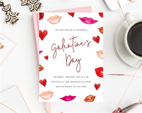 Free Galentines Day Invitation Template