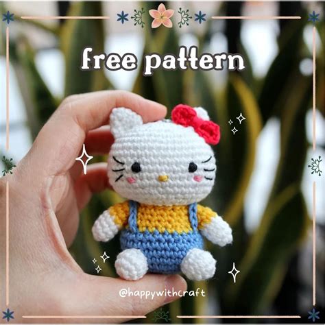 Free Hello Kitty Crochet Pattern In English