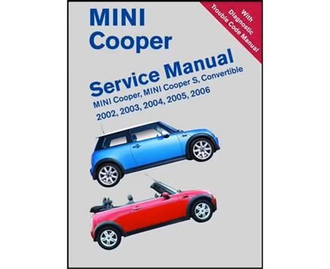 Free Mini Cooper Service Manual 2002 2006 Mini Cooper Mini Cooper S Convertible