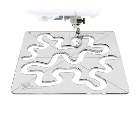 Free Motion Quilting Templates Acrylic