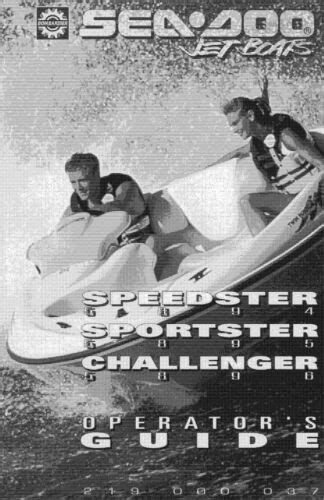 Free Owners Manuals For 96 Seadoo Challenger