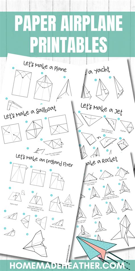 Free Paper Plane Templates