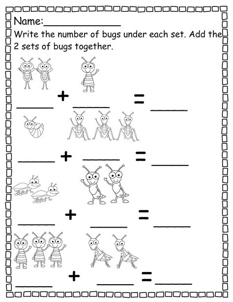 Free Pre K Math Printables