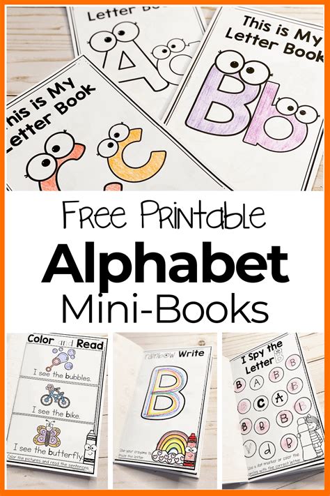 Free Printable Alphabet Books
