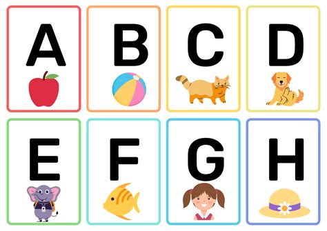 Free Printable Alphabet Cards