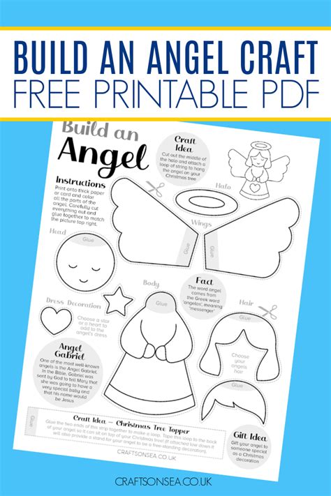 Free Printable Angel Craft