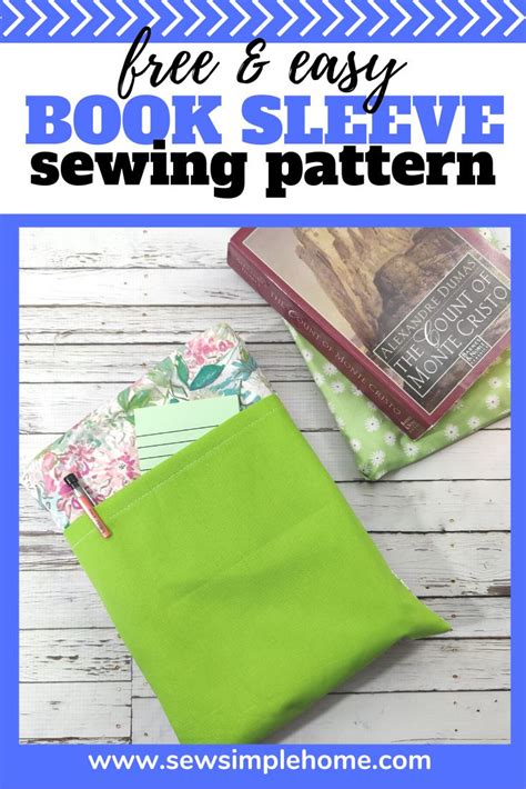 Free Printable Book Sleeve Pattern