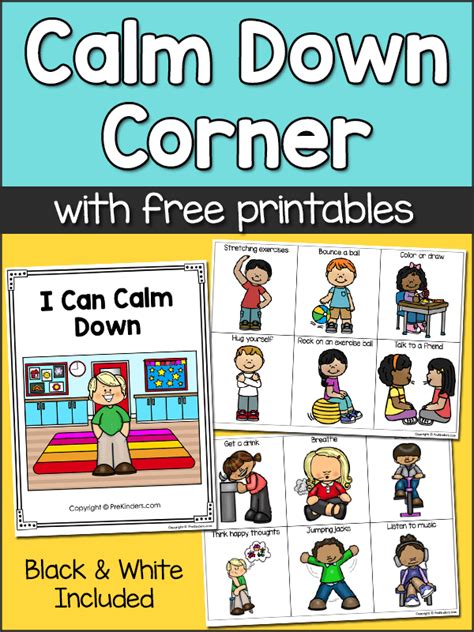 Free Printable Calm Down Posters